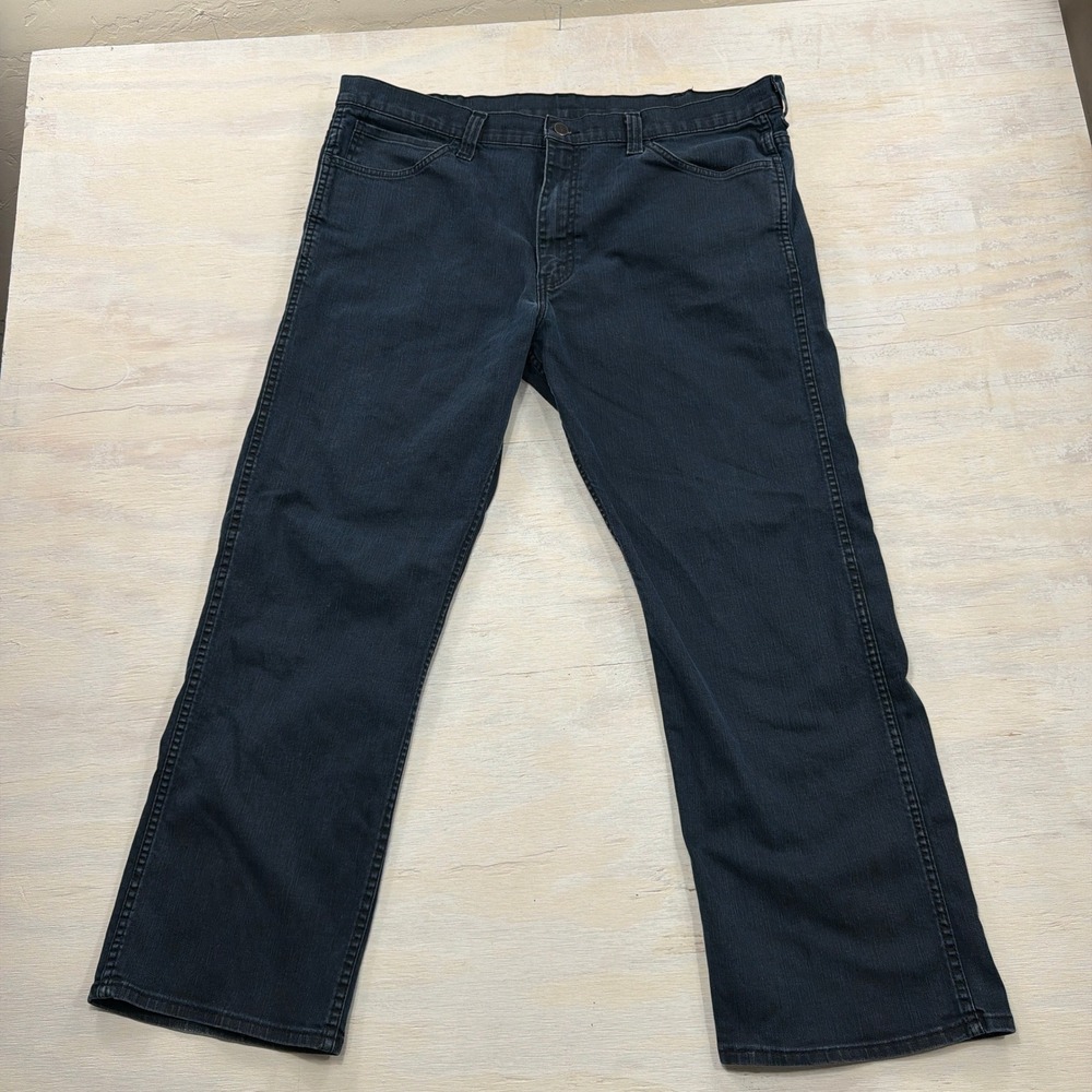 Levi's Jeans 559 Relaxed Straight 40x32 Stretch Dark Wash Blue Denim Mens